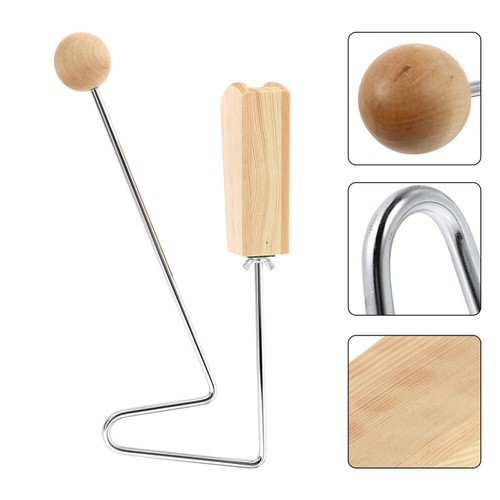 Orff Holz Vibraslap Musikinstrument Kinder Holzball Vibraslap Hörtraining - Bild 2 von 12