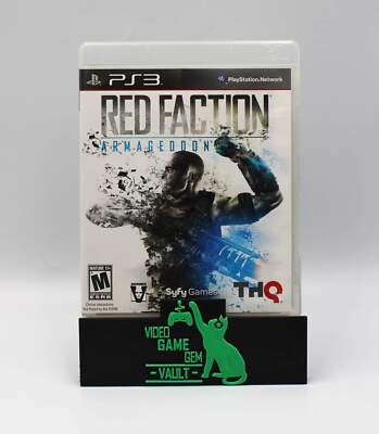 Red Faction: Armageddon for Sony PlayStation 3 PS3   CIB with Manual (2011)