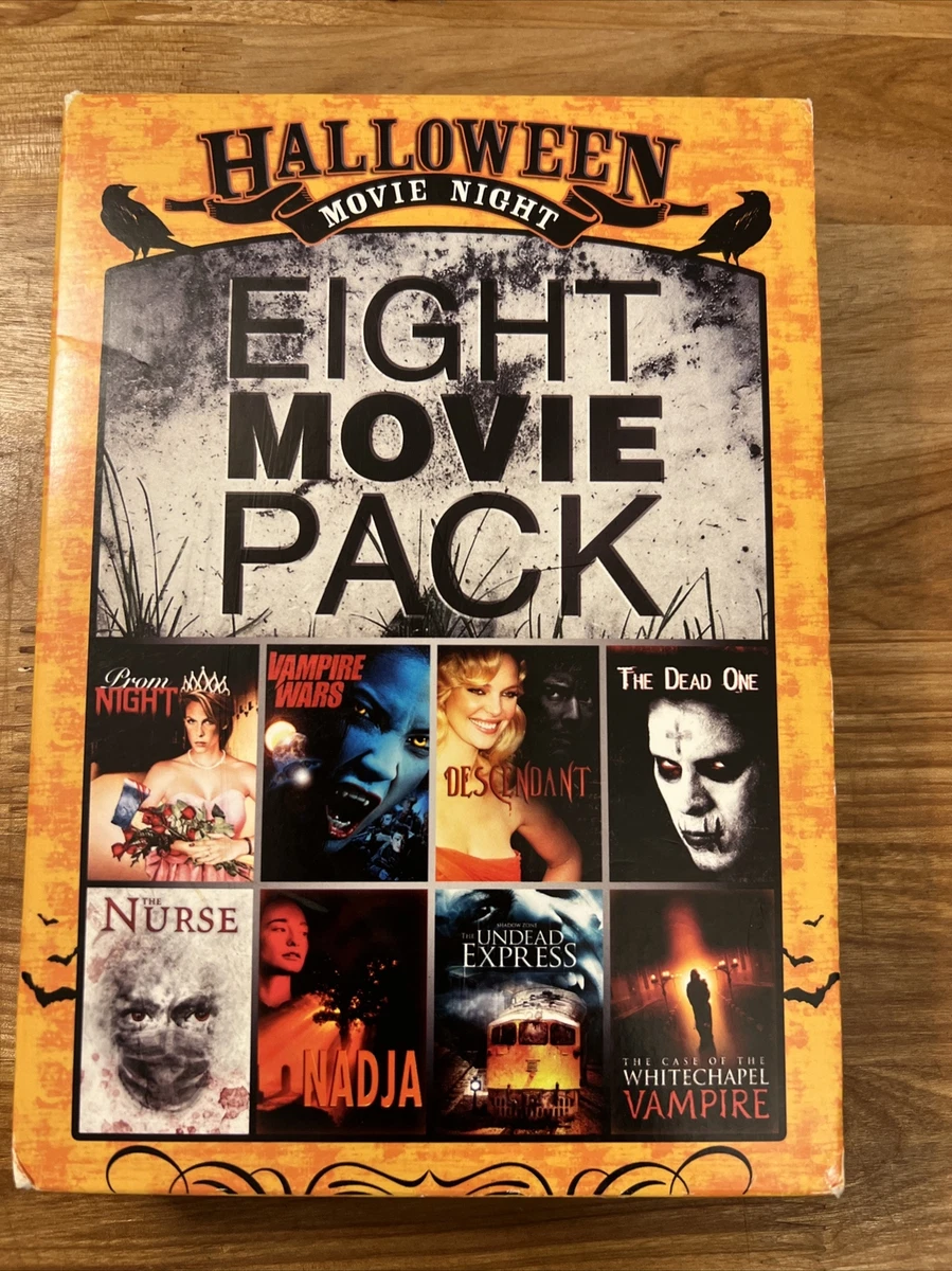 Halloween Movie Night, Eight Pack, DVD&#039;s,2010 (2 Disc Set) | eBay