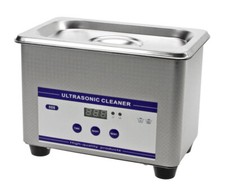 SAFE4669 Digitaler Ultraschall-Reiniger 0,8 Liter 42000 Hz f&uuml;r M&uuml;nzen, Schmuck