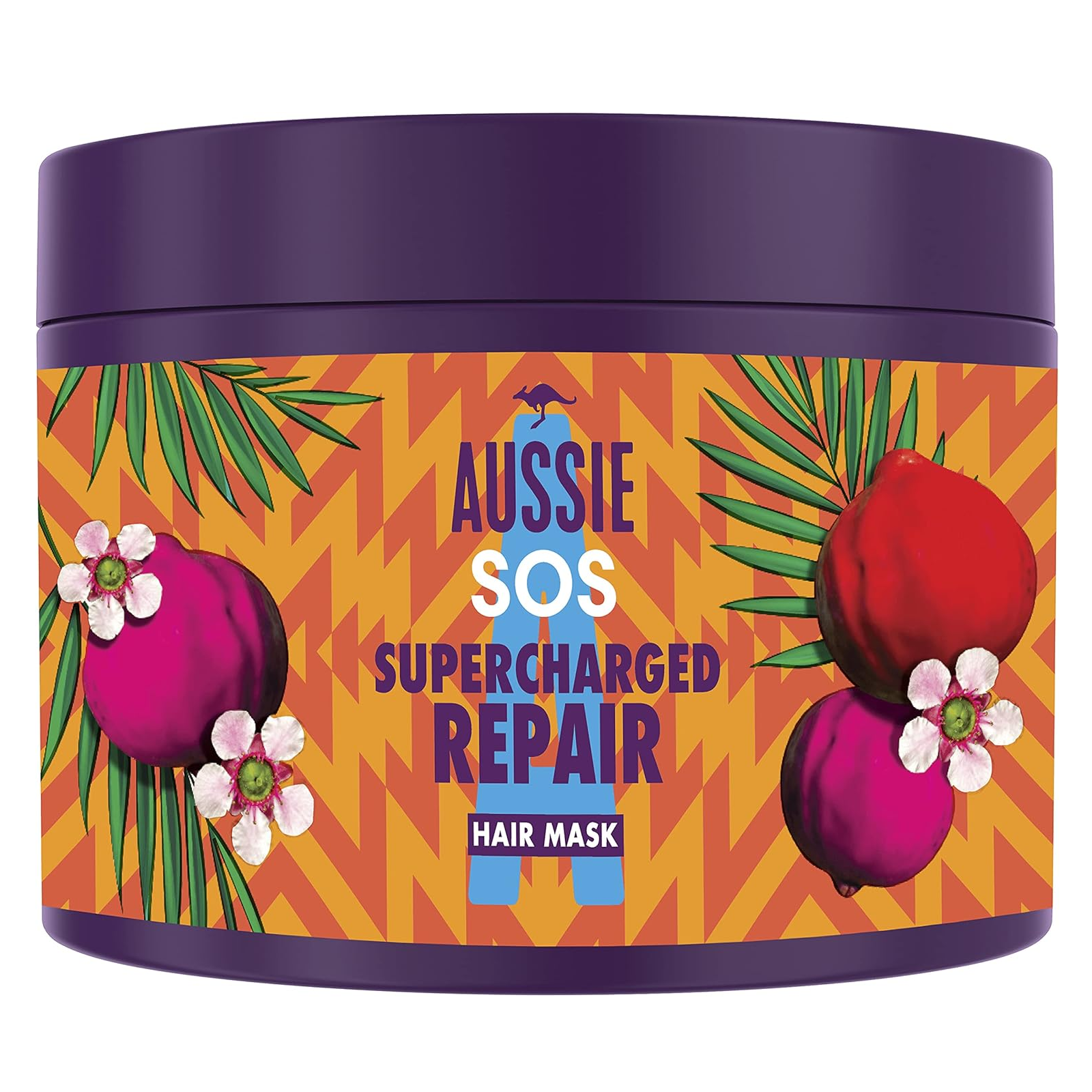 Aussie SOS Supercharged Repair Hair Mask 450ml for Dry and Damaged Hair