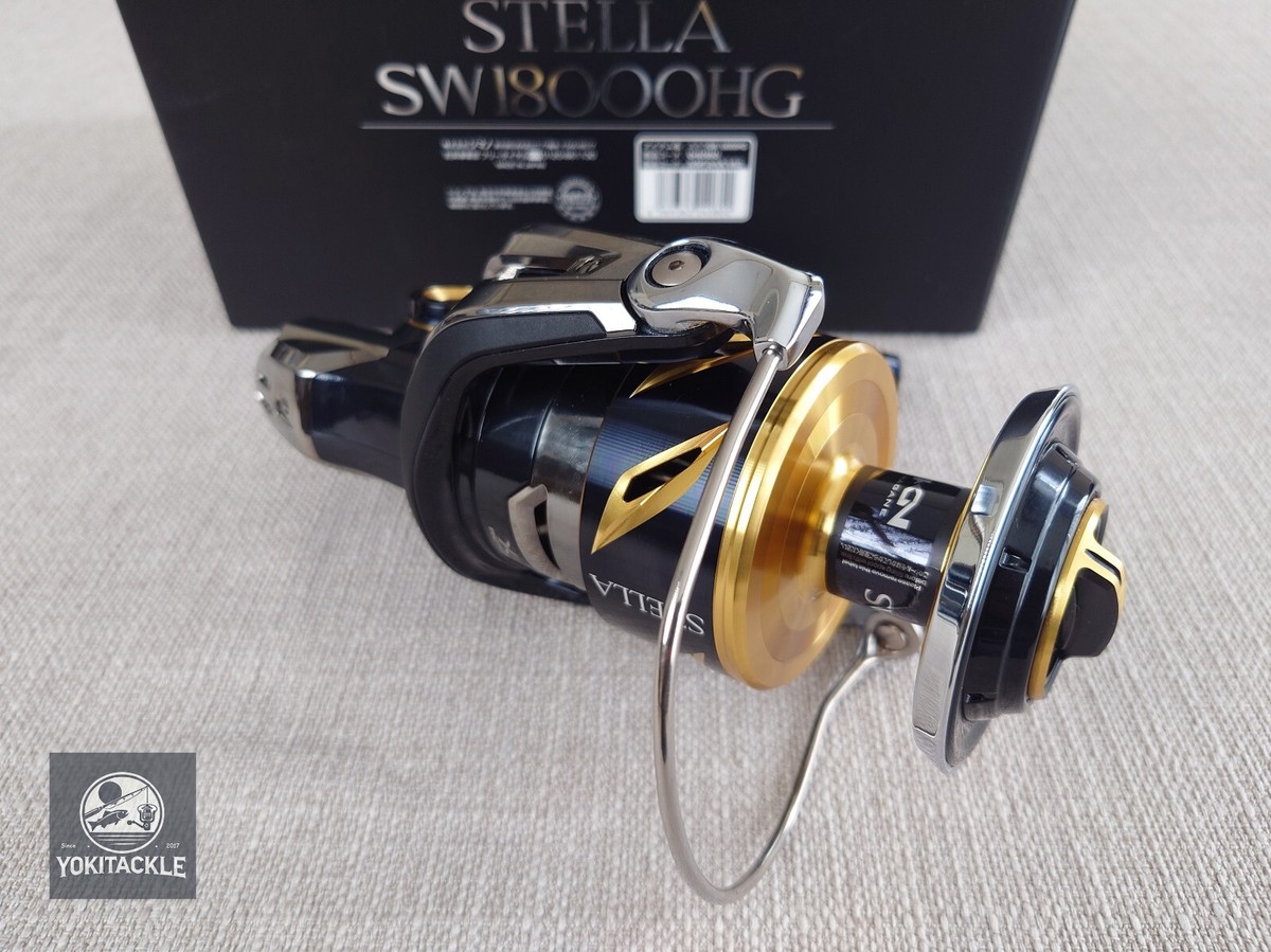 Shimano STELLA SW 18000HG Spinning Reel-Watch Our Product