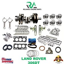 LAND ROVER RANGE ROVER 3.0 UPGRADED CRANKSHAFT + 306DT ENGINE REBUILD KIT-NEW