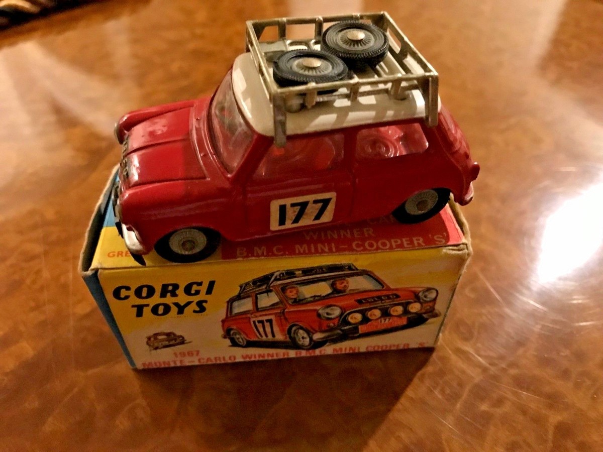 ミニカー Corgi Toys 1967 B.M.C. Mini Cooper S 177 Vintage Corgi Toys | MIB | Mini Cooper S | Monte Carlo Rally