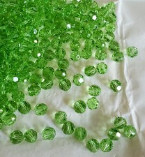 Swarovski 5000 6mm Round beads, Peridot 24pcs 