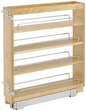 Rev-A-Shelf 448-BC-5C 4 Compartments Cabinet Organizer Rack