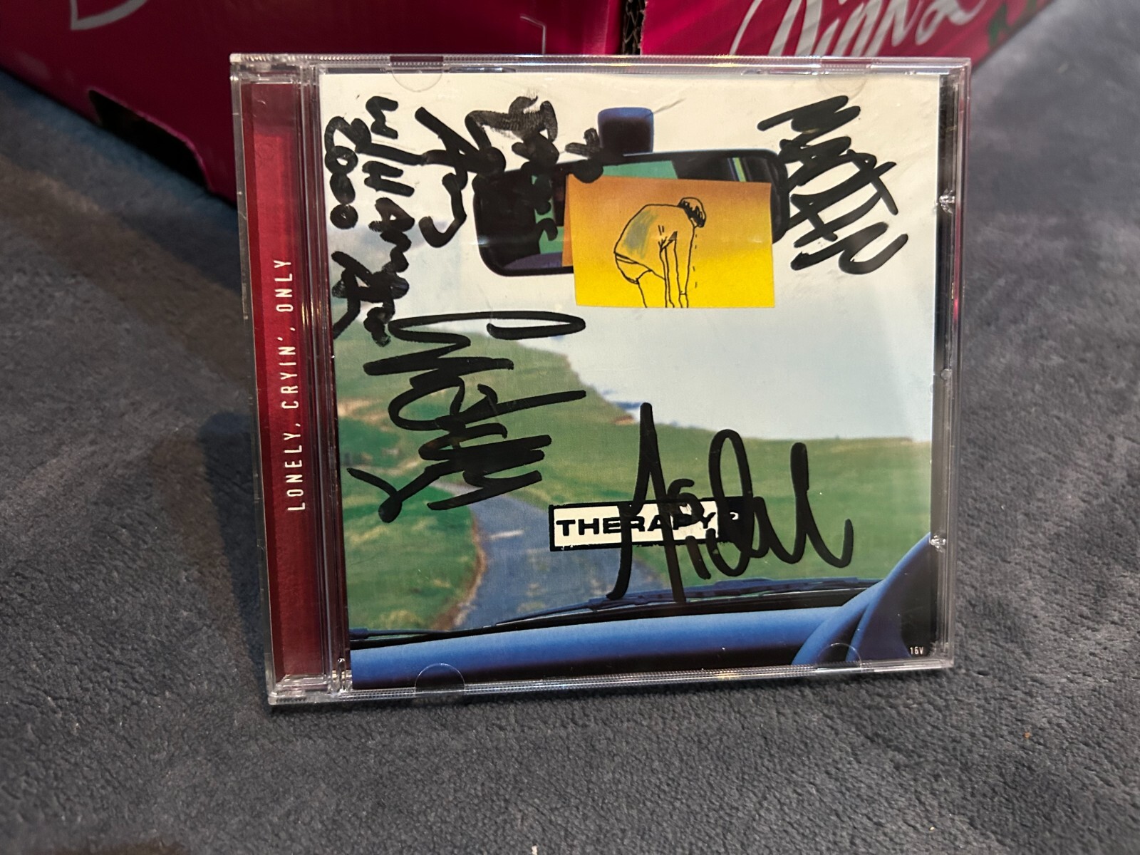Therapy? -  Lonely Cryin - CD UK - SIGNED BY THE BAND (Free UK P+P)