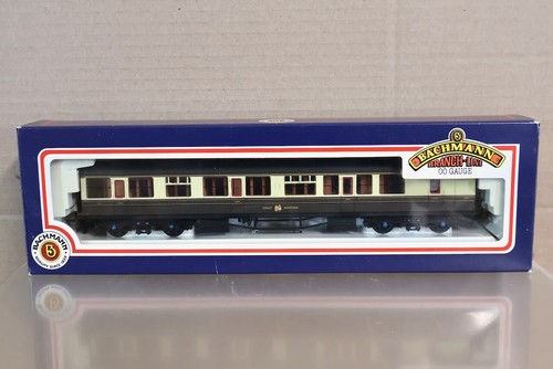 Bachmann 34-075 GW GWR CHOCOLATE CREAM COLLETT 60' 3rd CLASS BRAKE COACH 1655 ol | Zustand: New