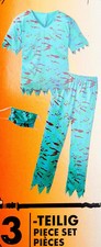 Horror Doctor Zombie Costume Scary Halloween Size M Carnival Fancy Dress