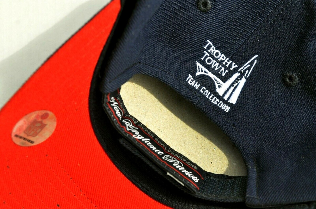 New England Patriots Three Time Superbowl Champions Hat Cap New England Patriots Three Time Superbowl Champions Hat Cap
