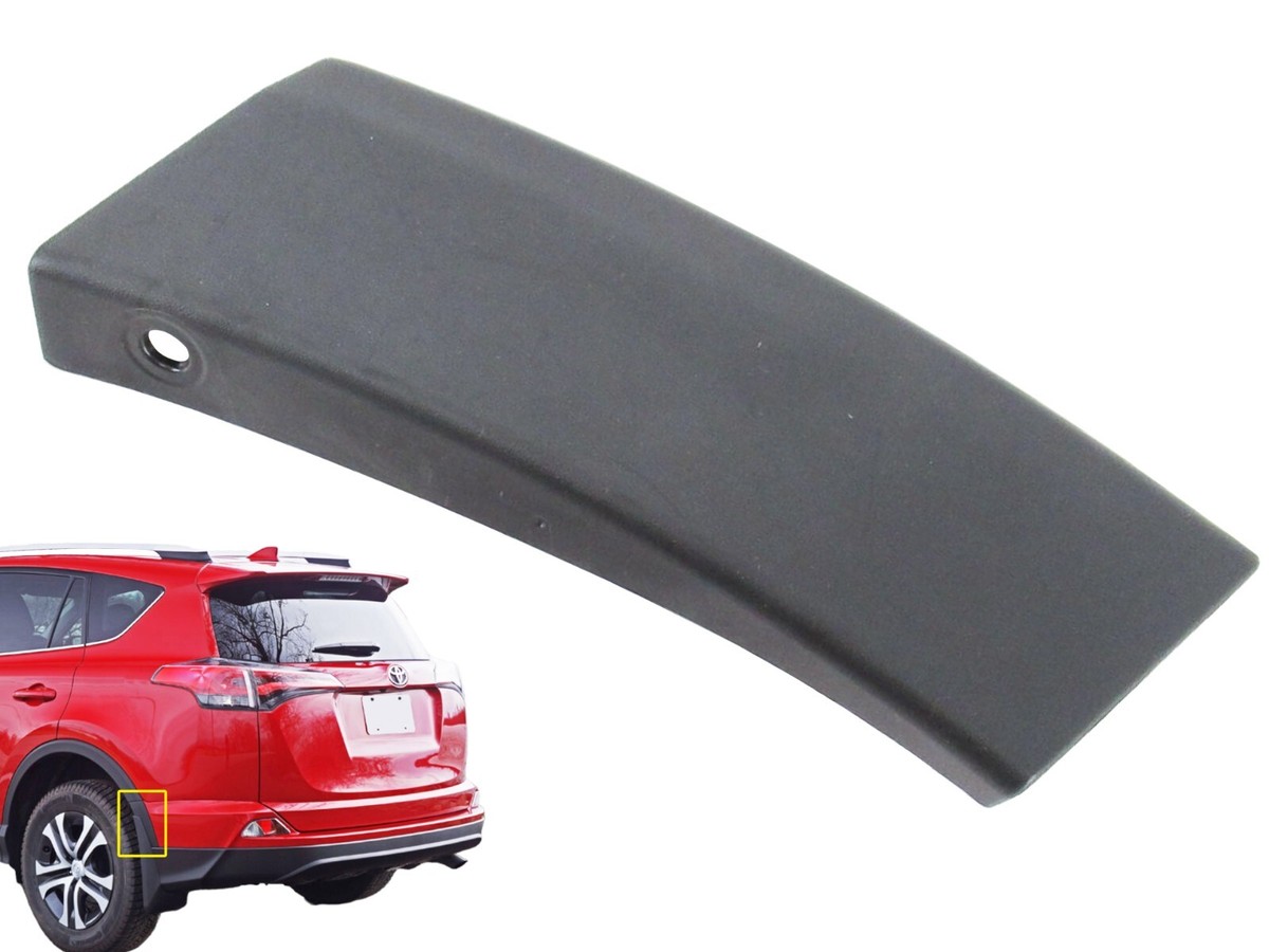 Fits 2016-2018 Toyota Rav4 Rear Bumper Left Side Extension Molding