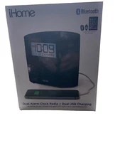 ihome dual alarm clock radio