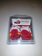 Comfy Feet Soft Soled Slippers University Of Maryland 0-9 Months Brand New