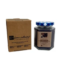 HOME INTERIORS AND GIFTS JAR CANDLE 7.5 OZ Mulberry SCENT VINTAGE NEW