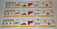 Vintage 1998 HOME IMPROVEMENT MRS. Grossman's Design Lines Stickers - 3