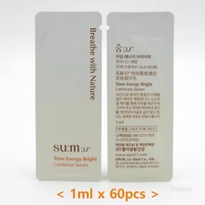 su:m37 Time Energy Bright Luminous Serum 1ml x 60pcs Moisturizing K-Beauty