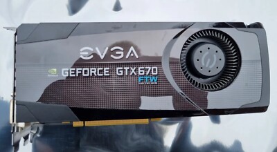 EVGA GeForce GTX 670 2GB FTW 02G-P4-3672-B6