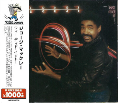 George McCrae   We Did It!   New Cd   Soul/disco Japan import