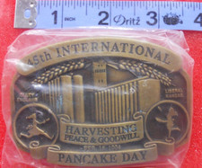 1994 International Pancake Day Liberal Kansas International Pancake Day