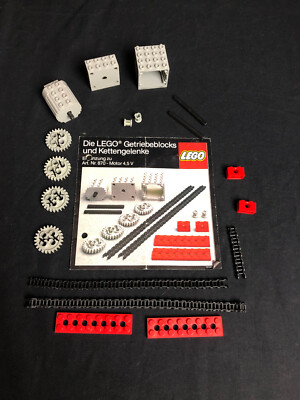 Lego 872 Technic Gear Blocks mit Motor Technik von 1978