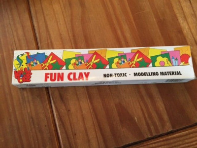 FUN CLAY MODELLING CLAY STICKS  VINTAGE 1990s NON-TOXIC MODELLING MATERIAL