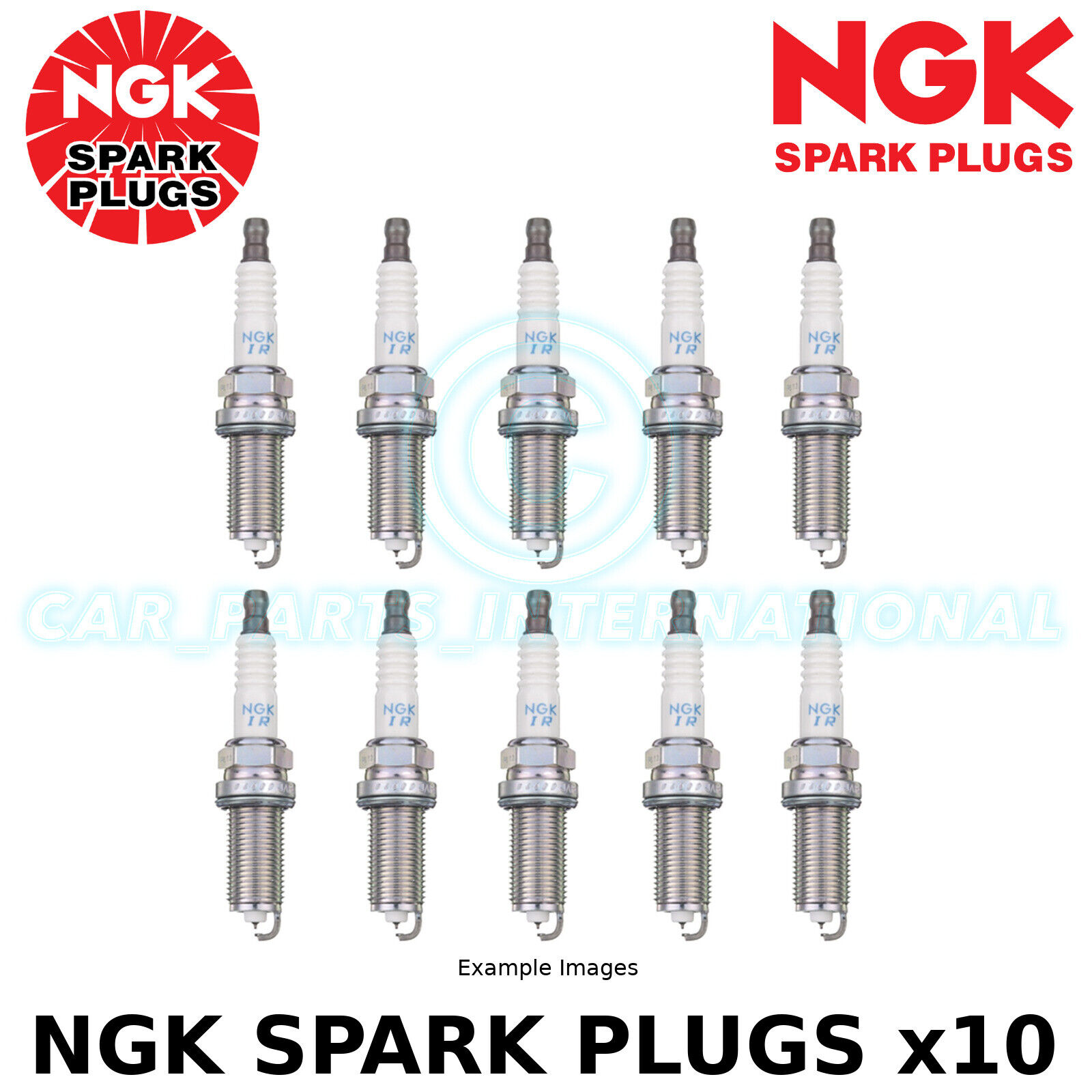 NGK Iridium IX Spark Plugs - Stk No: 5044 - Part no: BR8EIX - x10