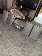 Samsung Home Theater 5 Piece Shelf Speaker 6 ohm Front/center/rear PSSA600E