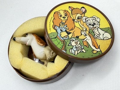 Disney Hutschachtel Wade Porzellan #4 Dachsie Lady & the Tramp Serie in OVP