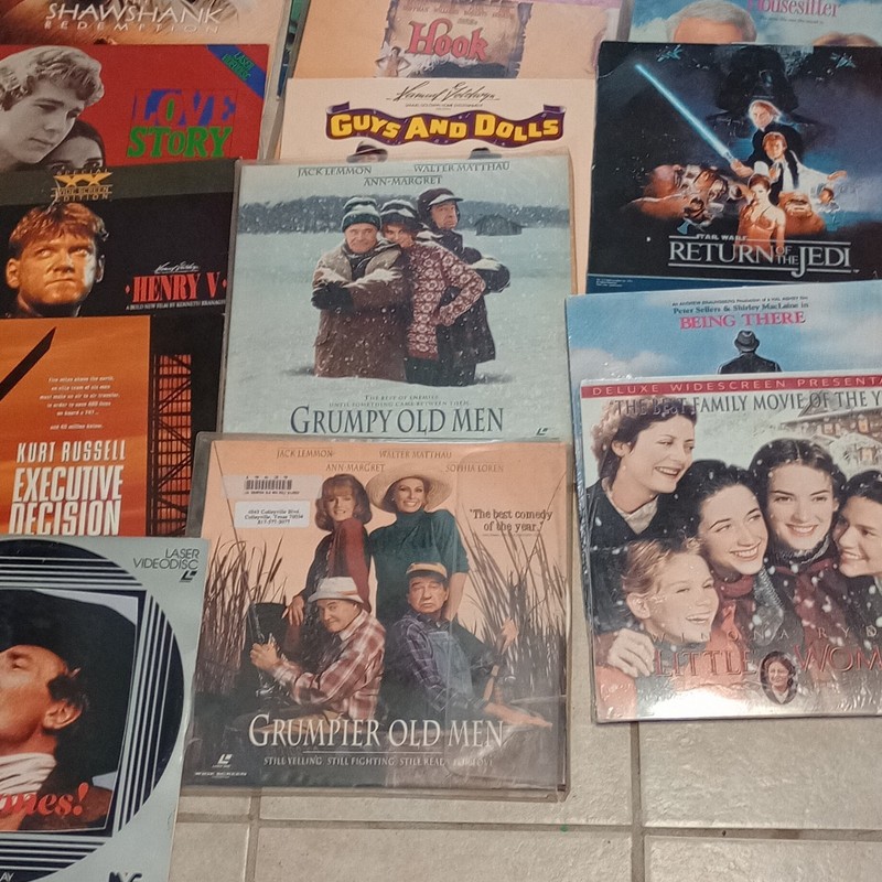 LaserDisc: Grumpy Old Men (Deluxe Widescreen) Lemmon, Matthau, Ann-Margret