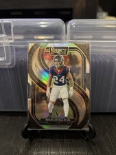 2024 Panini Select - Premier Level Derek Stingley Jr. #149 Silver Prizm Die-Cut