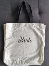 Bride Cotton Canvas Shopping Bag