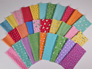 30's Prints Fabric Layer Cake 30-10" Squares Quilt Shop Quality Cotton Vintage