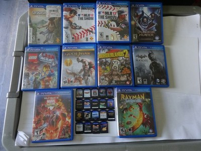 SELECTION OF Sony PLAYSTATION Vita USED & NEW VIDEO GAMES U CHOOSE DROP DOWN
