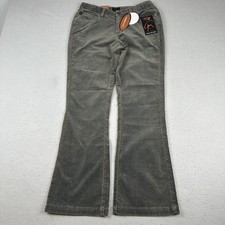 Vintage Lee Riders Corduroy Pants Womens 9/10 Copper Wash Flare Hippie Deadstock