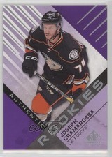 2016-17 SP Game Used Authentic Rookies Purple Joseph Cramarossa #199 d4e