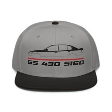 For GS 430 S160 1998-2005 Fans Cap Car Snapback Hat Birthday Gift Racing Unisex
