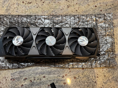 ZOTAC GAMING GeForce RTX 3080 Ti Trinity OC 12GB GDDR6X Graphics Card- Read Desc