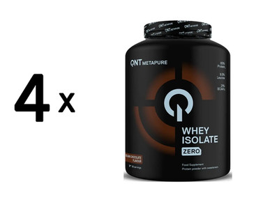 4 x QNT Metapure Zero Carb Whey Isolate (2000g) Belgian (53,75 EUR/kg)