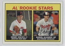 2016 Topps Heritage Rookie Stars Henry Owens Dariel Alvarez #178 2f4