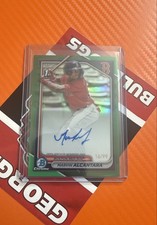 2024 Bowman Chrome - Prospect Autographs Marvin Alcantara #CPA-MA Green...