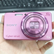 Sony Cyber-shot DSC-WX200 18.2MP 10x Zoom Digital Compact Camera Pink English