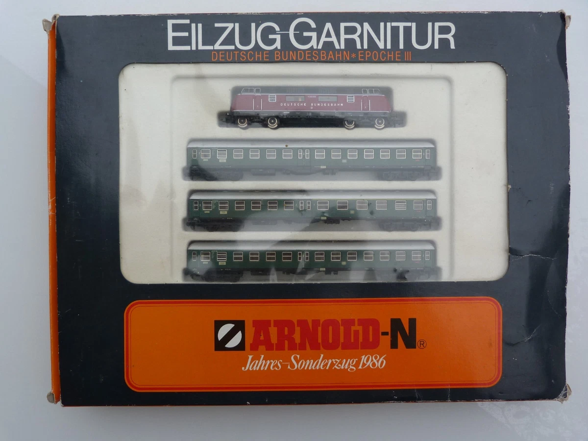 Arnold - Eilzug Garnitur V200 DB - Jahressonderzug 1986-Epoche III  - OvP - 0153