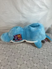 FlipaZoo Harper Dolphin - Willow Walrus 20” Blue - Brown Plush Animal New W/ Tag