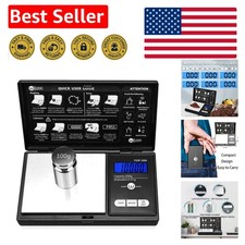 200g Digital Pocket Gram Scale 0.01g Accuracy, 200g x 0.01g Mini Digital Gram...