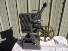 Kodascope 16 - 20 Kodak Projector 16mm w/Reel, Case & Film Works! very nice