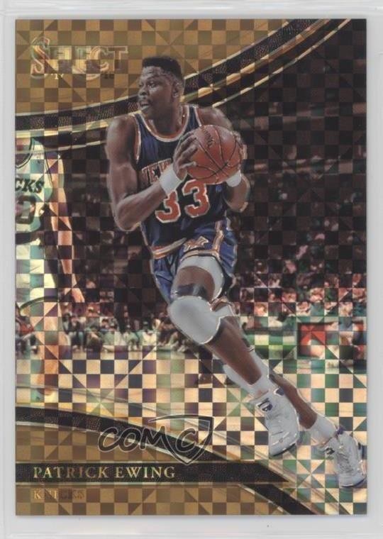 2017-18 Panini Select Courtside Copper Prizm /49 Patrick Ewing #299 HOF