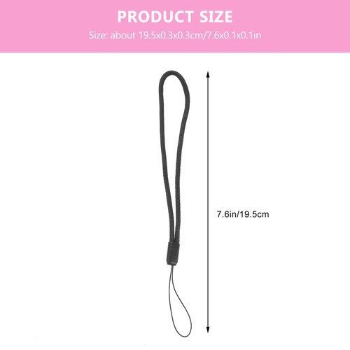 10 PCS Sangles de Téléphone Portable Main Poignet Lanière Porte-clés Bracelet - Photo 8 sur 12