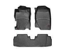 WeatherTech FloorLiner for 2001-2005 Honda Civic - 1st & 2nd Row, Black