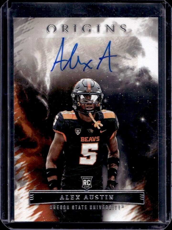 Alex Austin Panini Chronicles Draft Picks Origins Rookie Autographs #OAAAU Base