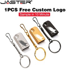 Chiavetta di memoria logo personalizzata gratuita 64 GB unità flash USB metallo 128 GB pen drive 32 GB